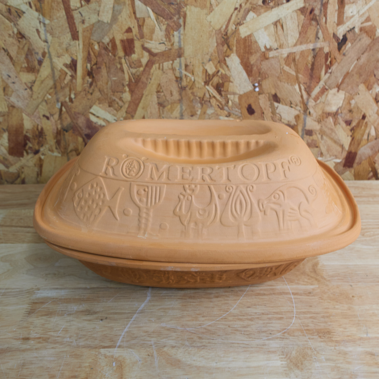 ROMERTOPF Bay Keramik Clay Baker 111 TerraCotta Roaster Dutch Oven W