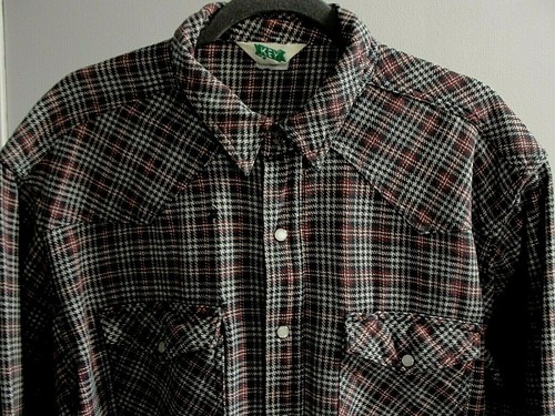 Key Men's Vintage Heavy Cotton Plaid 