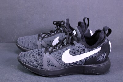 Nike Sneaker Dual Racer Sportschuhe Damen Gr. 38 schwarz grau weiß Mesh CH1-242