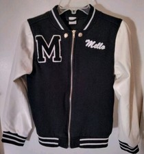 Kids Spirit Halloween MarshMellow Letterman Varsity Jacket Size XL