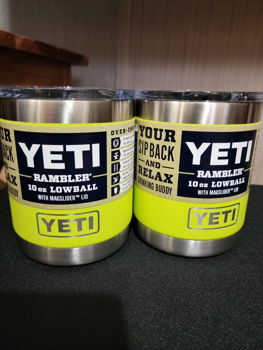 YETI 30oz TUMBLER - CHARTREUSE- RARE