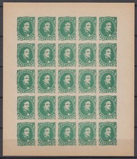 Confederate States 1861-1863 Jefferson Davis... Springfield Reprints, 11 Sheets