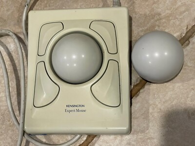Kensington 64215 Trackball Expert Mouse Ver. 5.0 + Extra Ball | eBay