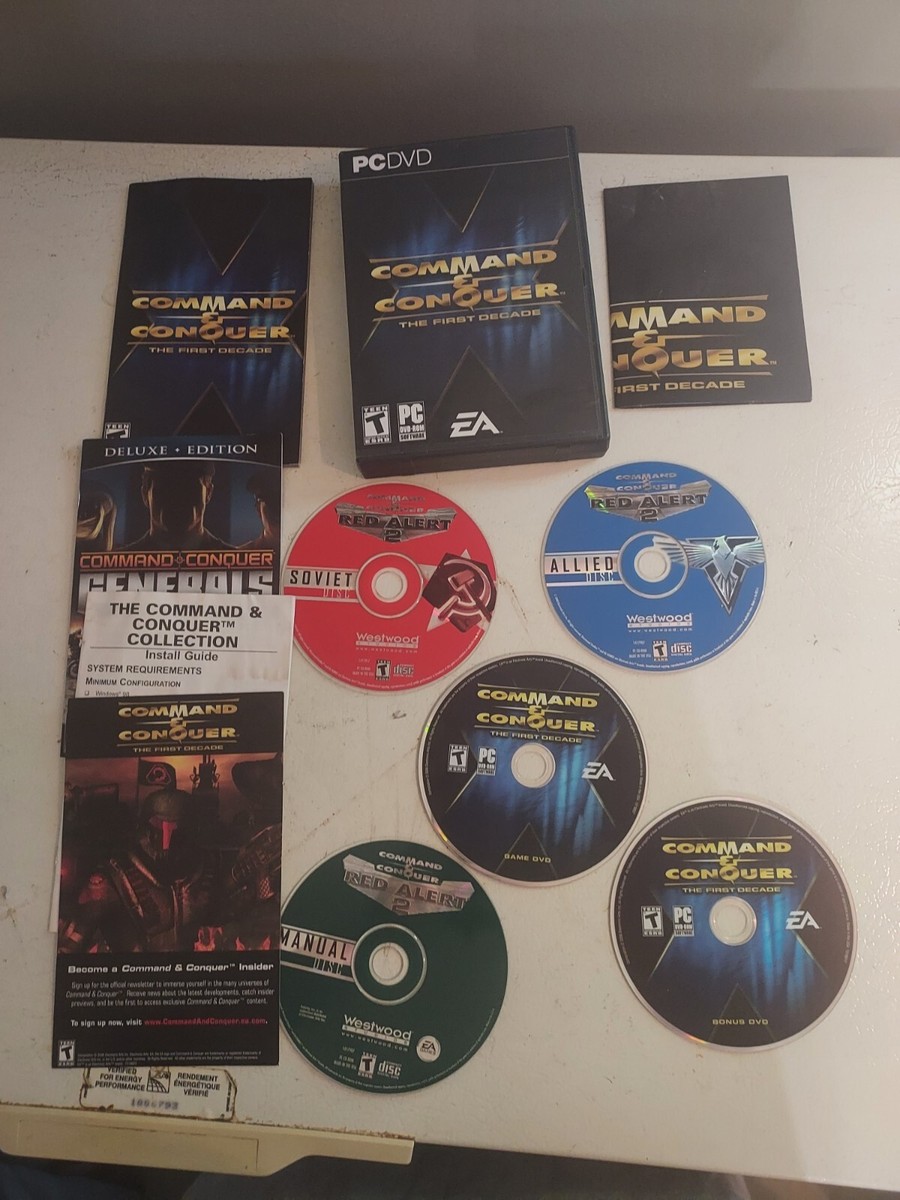 Command And Conquer The First Decade Limited Edition Pc Command And Conquer The First Decade Limited Edition Pc