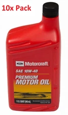 10 Quarts Set Pack Premium Engine Motor Oil Motorcraft XO10W40QP For Ford
