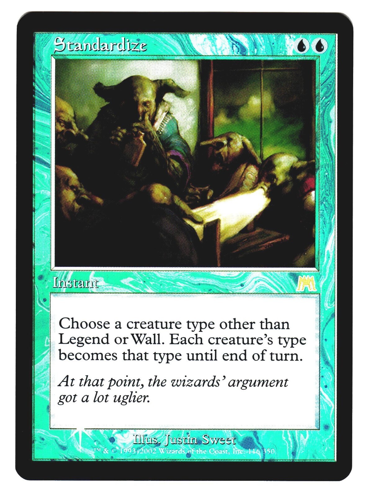 Magic The Gathering MTG - Onslaught ONS 2002 - #116 Standardize NM FOIL x1