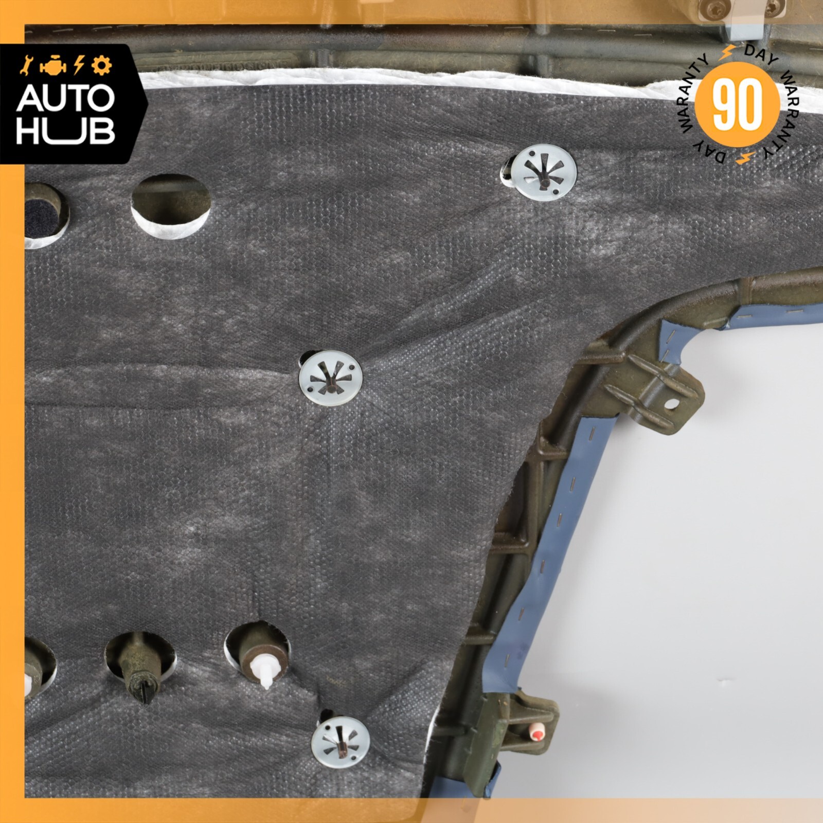 03-10 Bentley Continental GT Coupe Rear Under Window Panel Cover Blue OEM 36k
