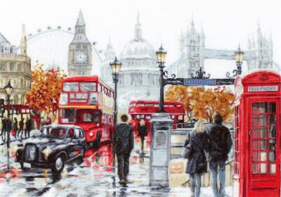 London B2376L Luca-S Counted Cross-Stitch Kit