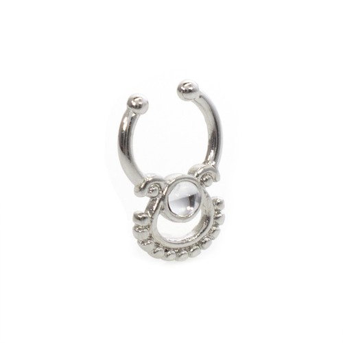 Septum Hanger with bottom fan Design 8 mm Drop Length - Picture 5 of 13