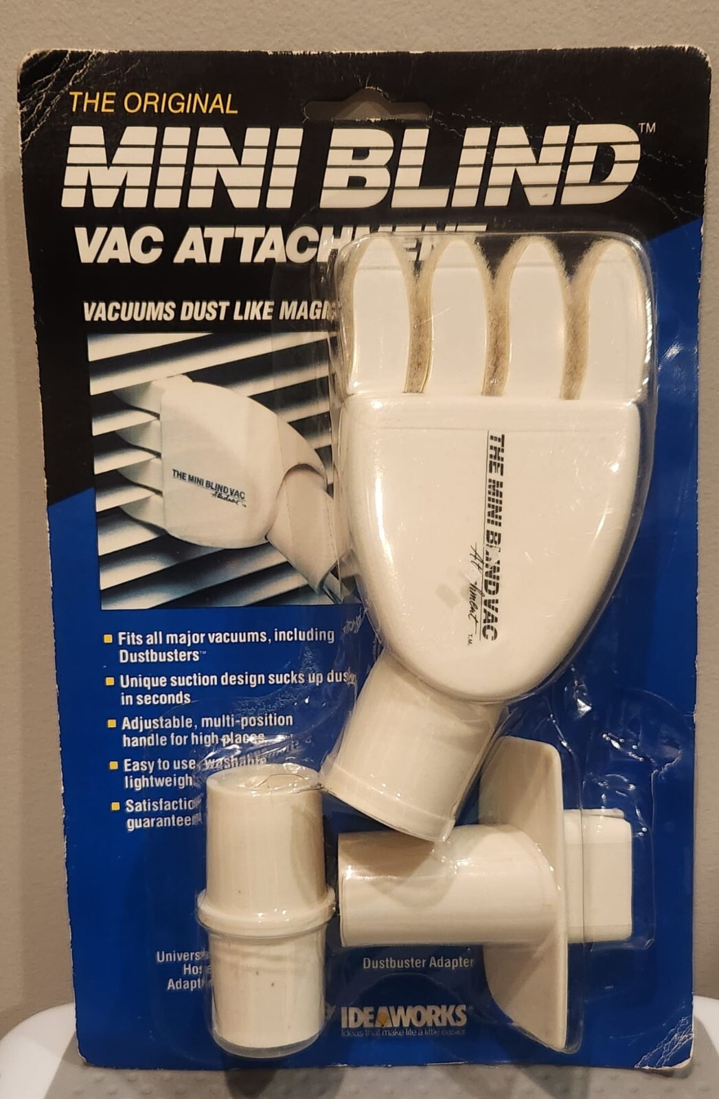 NEW Ideaworks Mini Blind Vac Attachment Vacuum & Dust สถานีตำรวจภูธรตากใบ