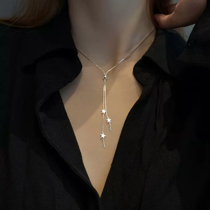 Buy London Topaz Enlight Lariat Necklace by Eina Ahluwalia Online at Aza  Fashions.