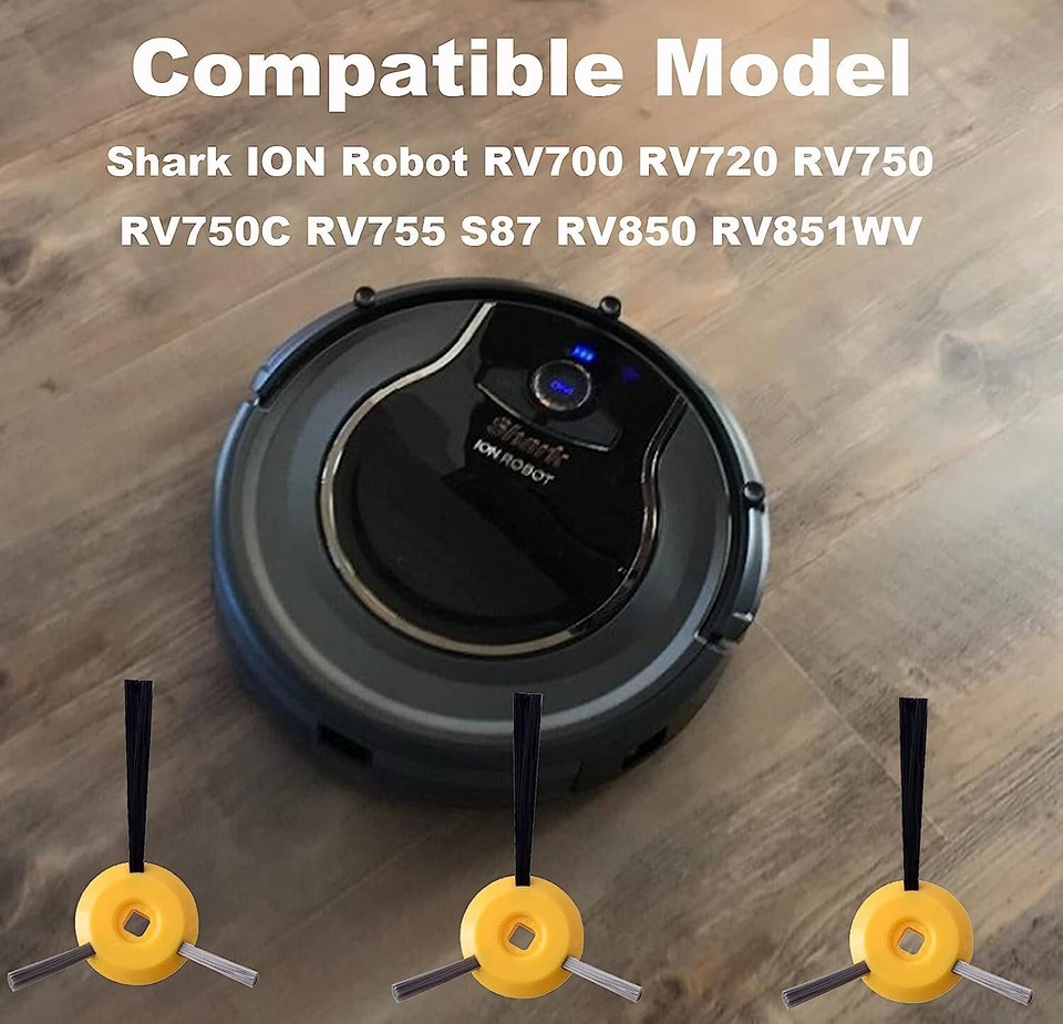 2/4/6/8/10 pair Replacement Side Brush For Shark ION Robot RV750/RV700 ...