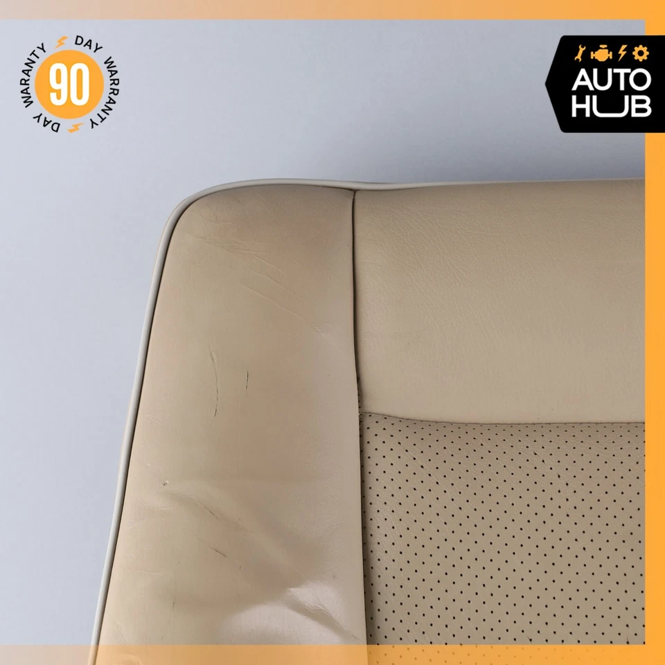 94-95 Mercedes W124 E320 E420 Almofada de Assento Superior Frontal Direita do Passageiro Bege Fabricante de Equipamento Original - Imagem 2 de 4