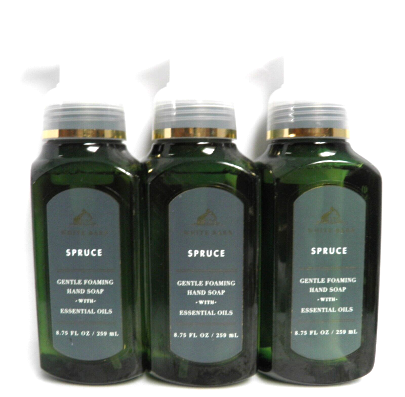 3 BATH & BODY WORKS SPRUCE GENTLE FOAMING HAND SOAP Read