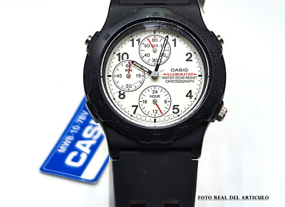 VINTAGE CASIO MWB-10-7BV, JAPAN MOV´T , WR.50m AÑO 1996. NOS, CASED EN KOREA.