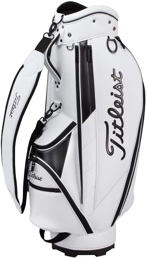 Titleist ホワイト キャディバッグ Titleist 新作 2025年モデル タイトリスト メンズ