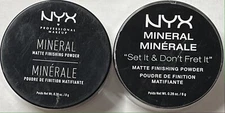 NYX Mineral Set It & Don't Fret It Matte Finishing Powder (Packaging May Vary)