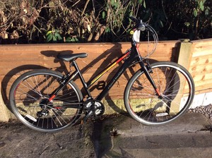 ladies claud butler hybrid bike