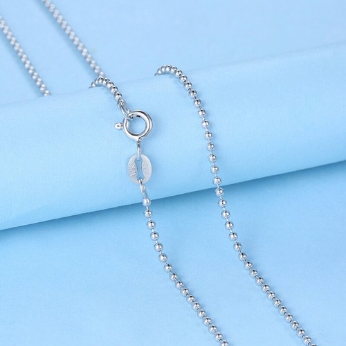 Wholesale Real 925 Sterling Silver Necklace Chains For Pendants Jewelry 16"-24" - Picture 10 of 14