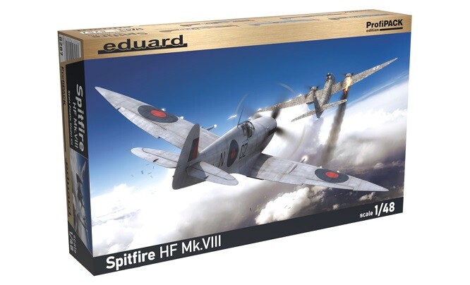 Eduard Plastic Kits 8287 - 1:48 Spitfire HF Mk.VIII Profipack - New