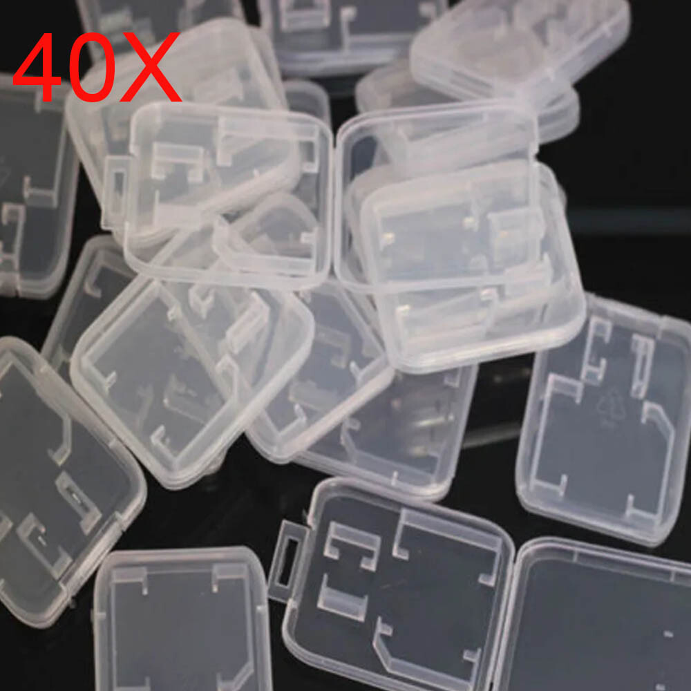 40x Case Holder for Micro SD SDHC Memory Card Box Storage Hard Plastic N865