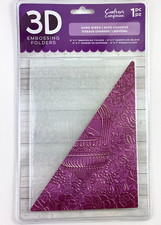 Crafters Companion 3D - SONG BIRDS - Embossing Folder 5  x7  