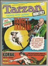 TARZAN MONTHLY #2 ~ VG 1977 BYBLOS UK COMIC MAGAZINE ~ DOUG WILDEY ART