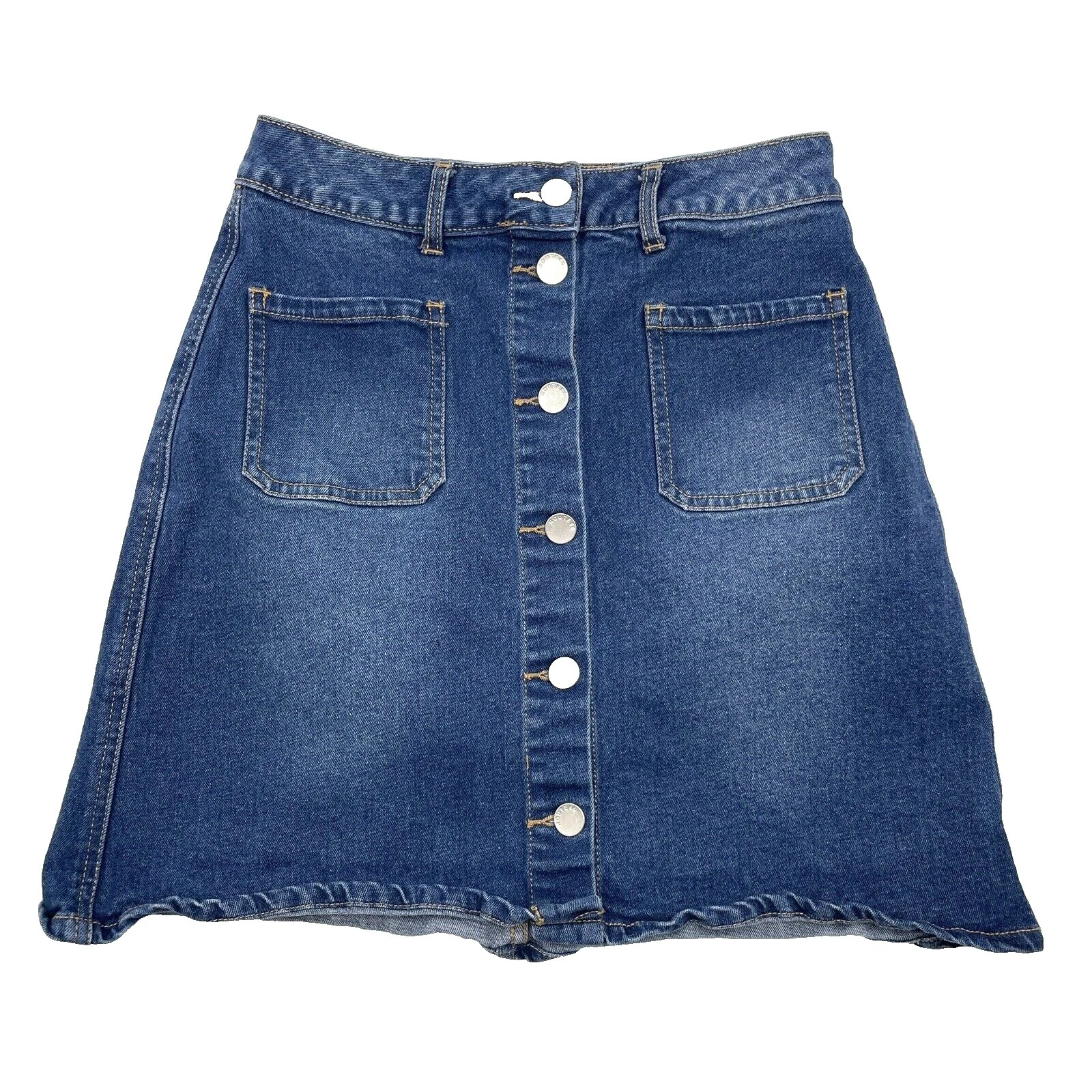 Línea a Route 66 Faldas para mujer Sólido