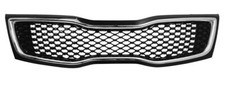 For 2014-2015 Kia Optima Sxl Sx Front Upper Bumper Radiator Grille Blackchrome