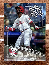 Andrew McCutchen 2022 Topps 2021 Greatest Hits #21GH-12 Philadelphia Phillies