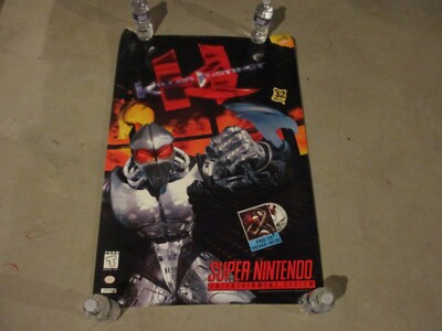 Killer Instinct Super Nintendo SNES Store Display Promotional
