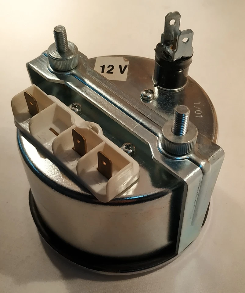 CUENTAVUELTAS ELECTRÓNICO 80mm AGUJA NARANJA CUENTARPM - Imagen 2 de 3