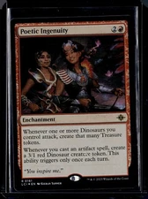Poetic Ingenuity - 161 - Foil - LCI - NM - MTG Magic the Gathering