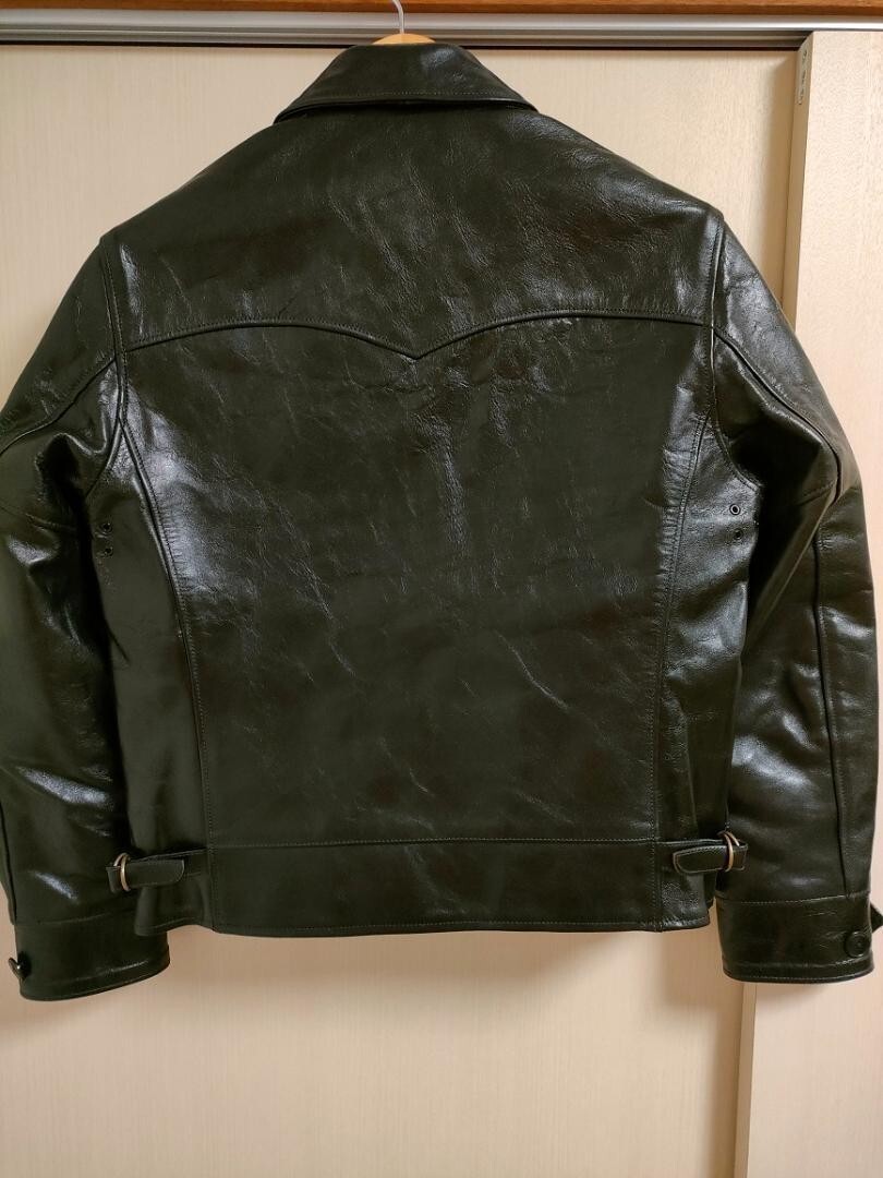 ジャケット・アウター RAINBOW COUNTRY HIGHWAYMAN Rainbow Country Highwayman Jacket Genuine Horsehide Size 38