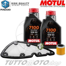 Tagliando PIAGGIO Beverly 350 ie-ST ABS 2016-2020 / Kit Olio Motul 7100 + Filtri