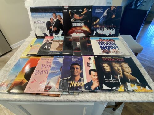 Laserdisc Lot (18) : Comedy, Drama, Suspense, Thriller