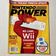 Nintendo Power Magazine August 2006 #206 Zelda Twilight Princess Final Fantasy