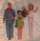 Vintage 1960S Mattel Doll Family Ken Skipper And Barbie Friend They Look Nice