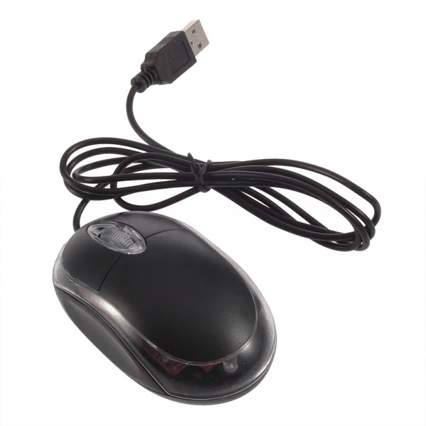 Ottico USB filo Mouse PC LED Giocare Laptop CAVO ROTELLA WINDOWS XP pq