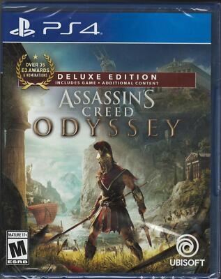 Assassin''s Creed Odyssey Deluxe Edition PS4 (Brand New Factory Sealed US Versio
