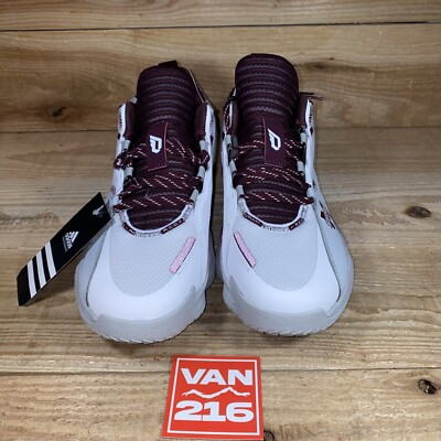 NEW: RARE SZ 9.5: Adidas SM Dame 7 Extply Mississippi State  display picture 2