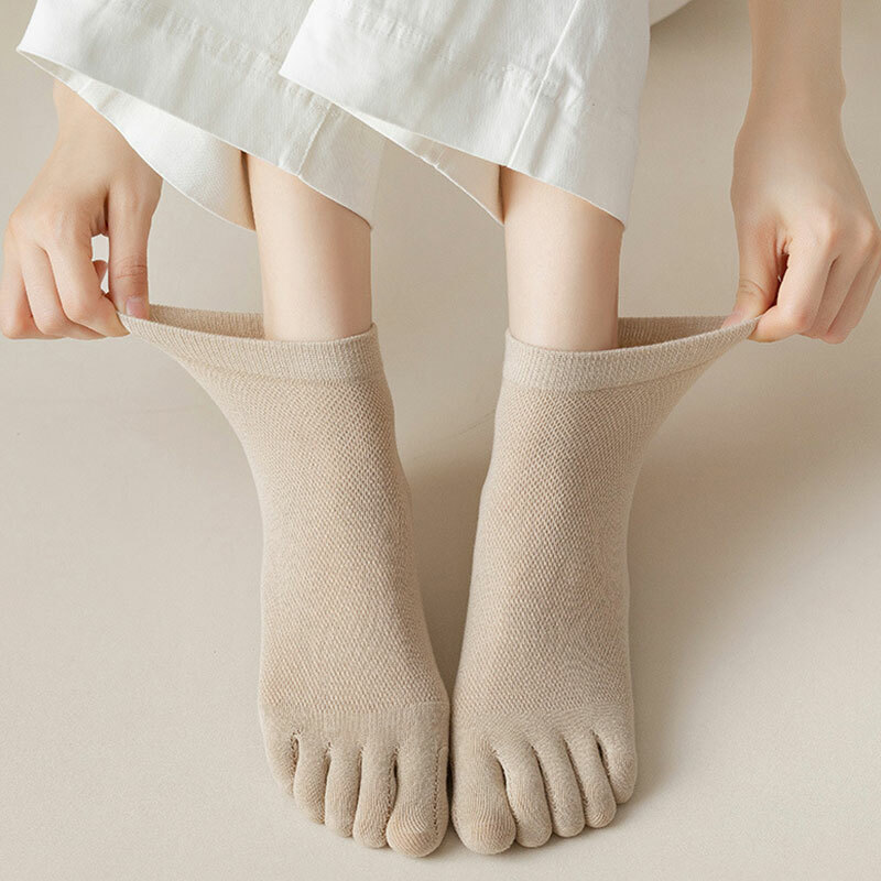 APL Calza Donna Calzini Cinque Dita Calzini Infradito Pantofole Traspirante 18