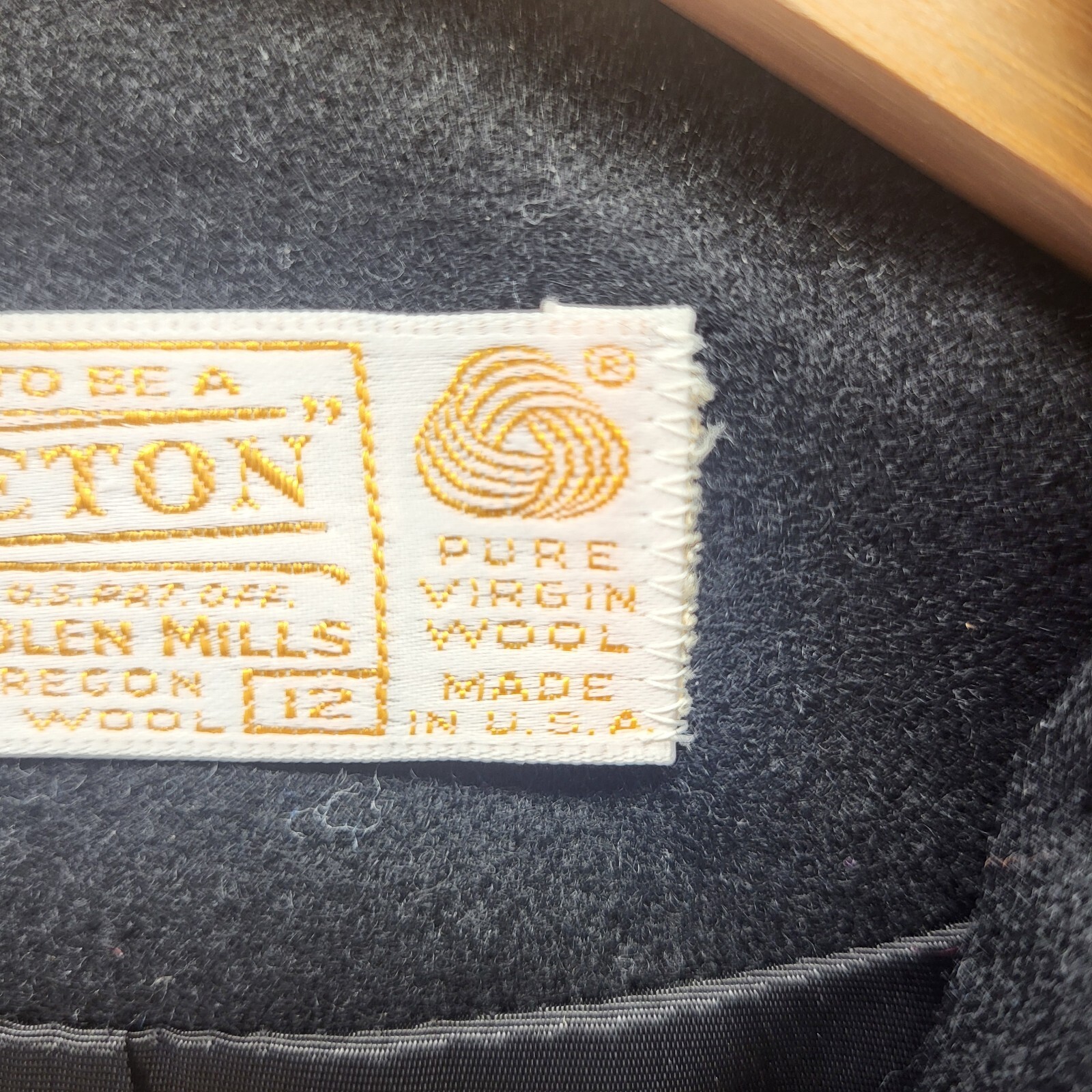 Pendleton Vintage Virgin Wool Double Breasted Bla… - image 13