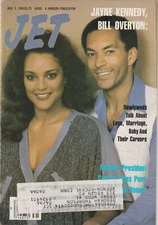JET MAGAZINE AUGUST 5, 1985 *JAYNE KENNEDY/BILL OVERTON*