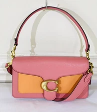 COACH Tabby Fold Colorblock Shoulder Bag