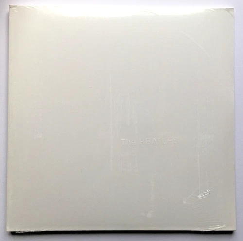 THE BEATLES " WHITE ALBUM " DOUBLE LP 2017 SEALED SHRINKWRAPPED COPY