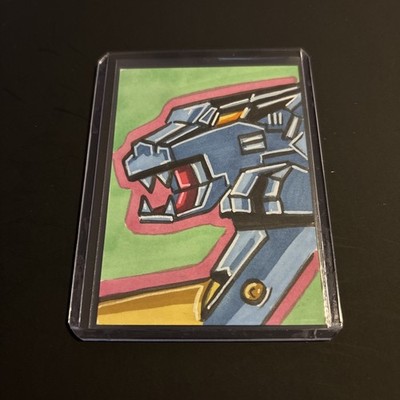 2024 Dynamite Transformers 40th Anniversary 1/1 Artist Auto Sketch Card Rampage