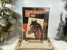 Hook-A-Rug-Kit CHAMPION HORSE Wall Hanging Malina 25-16 NEW IN BOX 20  x 27  