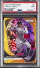 Aaron Judge #64 2020 Panini Prizm Gold Prizm /10 PSA 9 NY Yankees