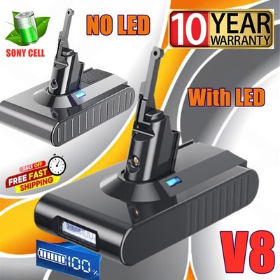 For Dyson V8 SV10 Trigger V8 Motorhead Pro V8 Animal Cordless Vacuum Battery